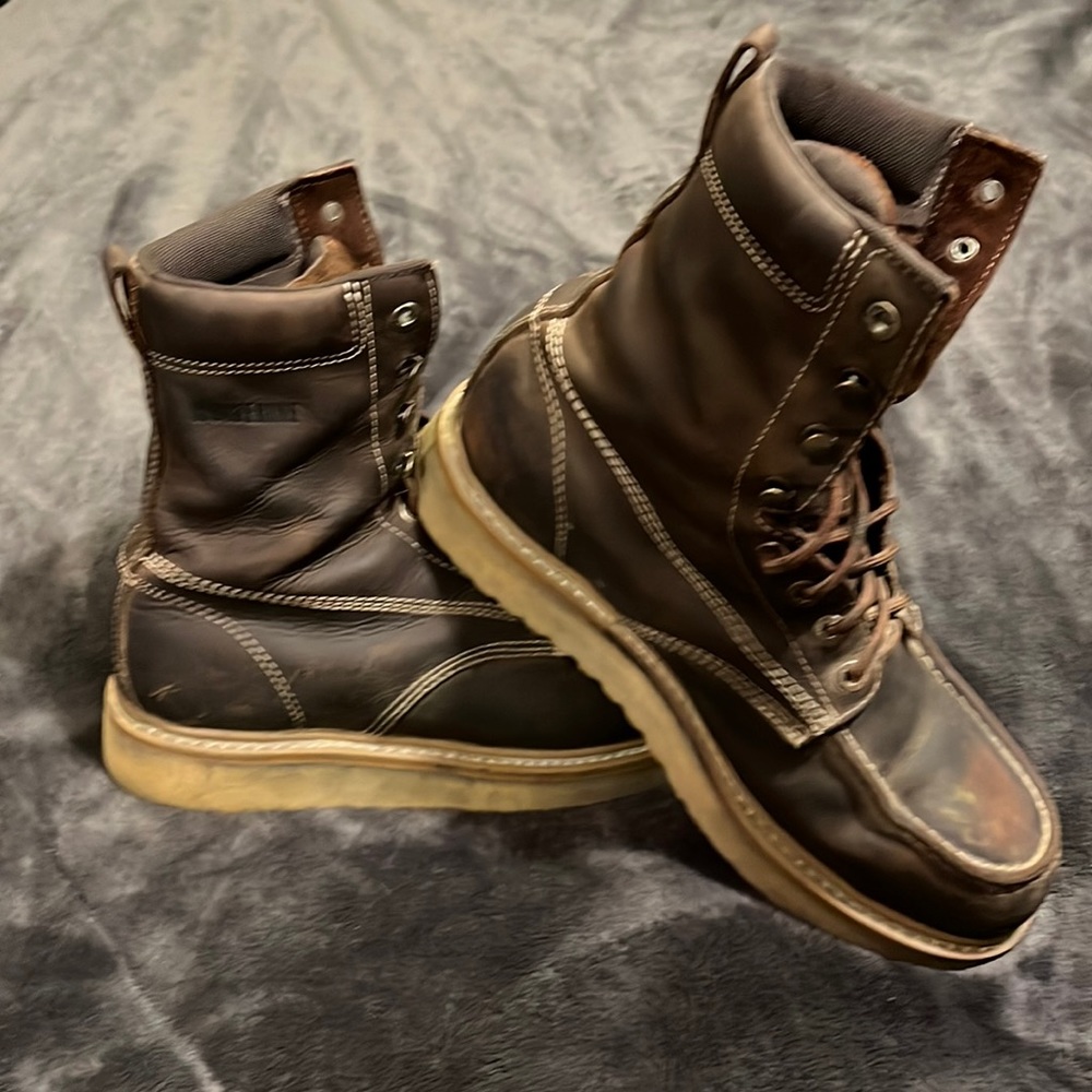 Mens Wolverine Safety Toes Boots